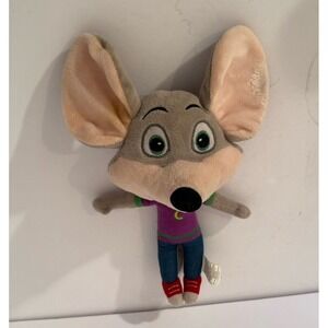 Chuck E Cheese Genuine "Big Head" Rare Collectors‎ Soft Plush Doll 13.5"  2021